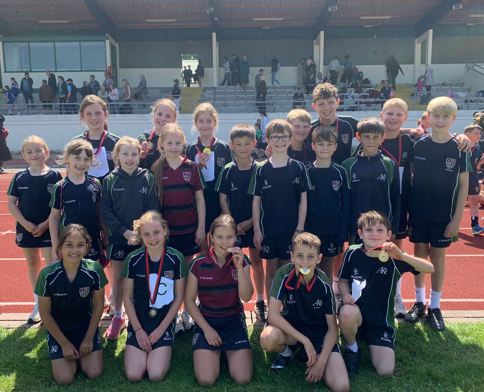 Year 5 & 6 Athletics Team crowned Wyre & Fylde Quadkids Champions