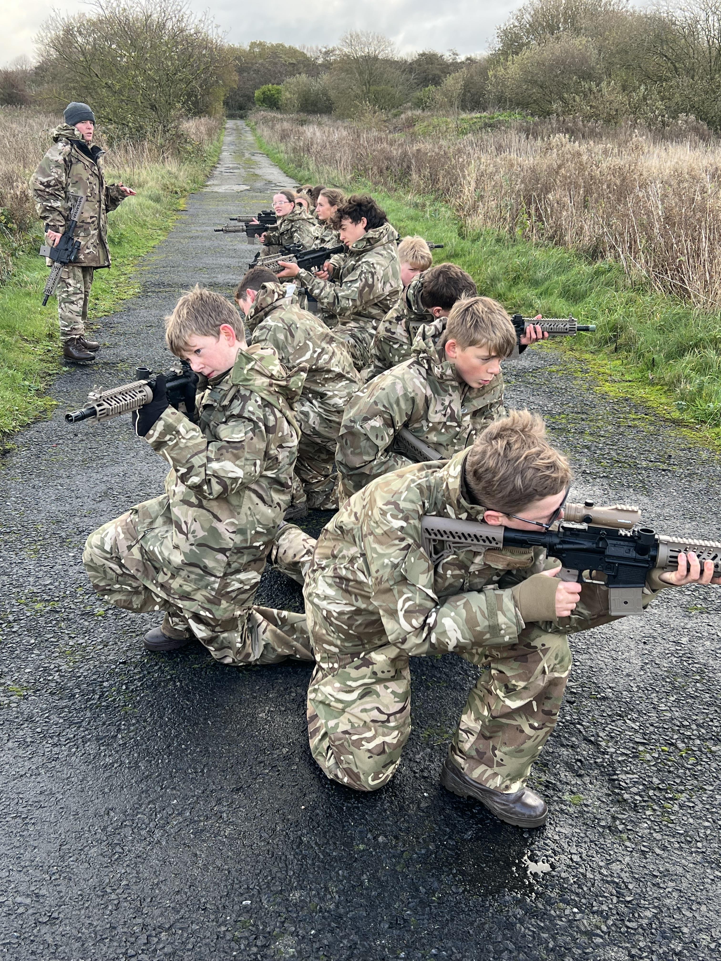 AKS Cadets Join Local Schools for Field Day at Weeton Barracks